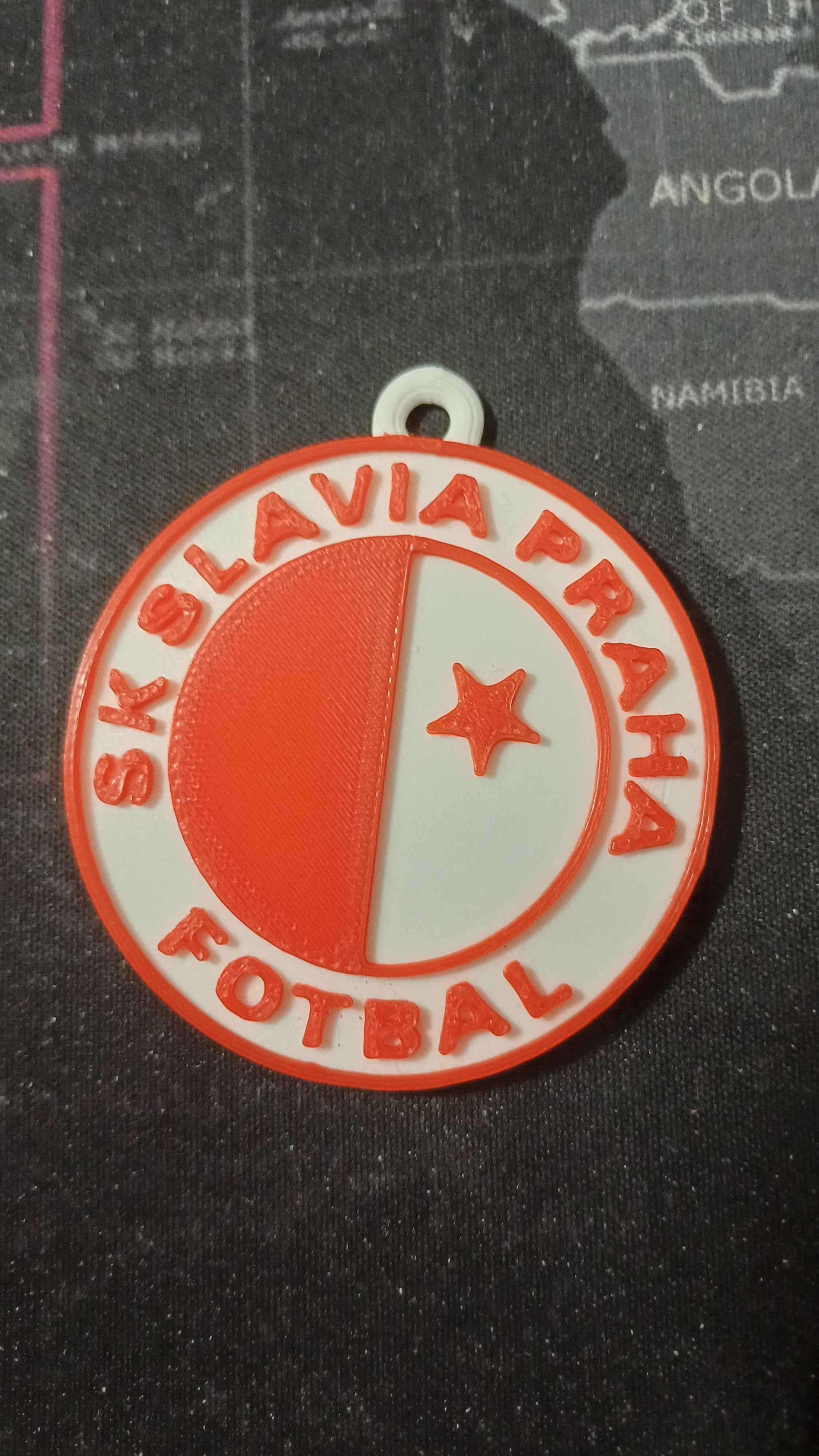 SK SLAVIA PRAHA keychain